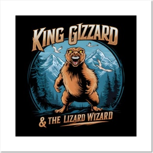 King Gizzard And The Lizard Wizard Posters and Art